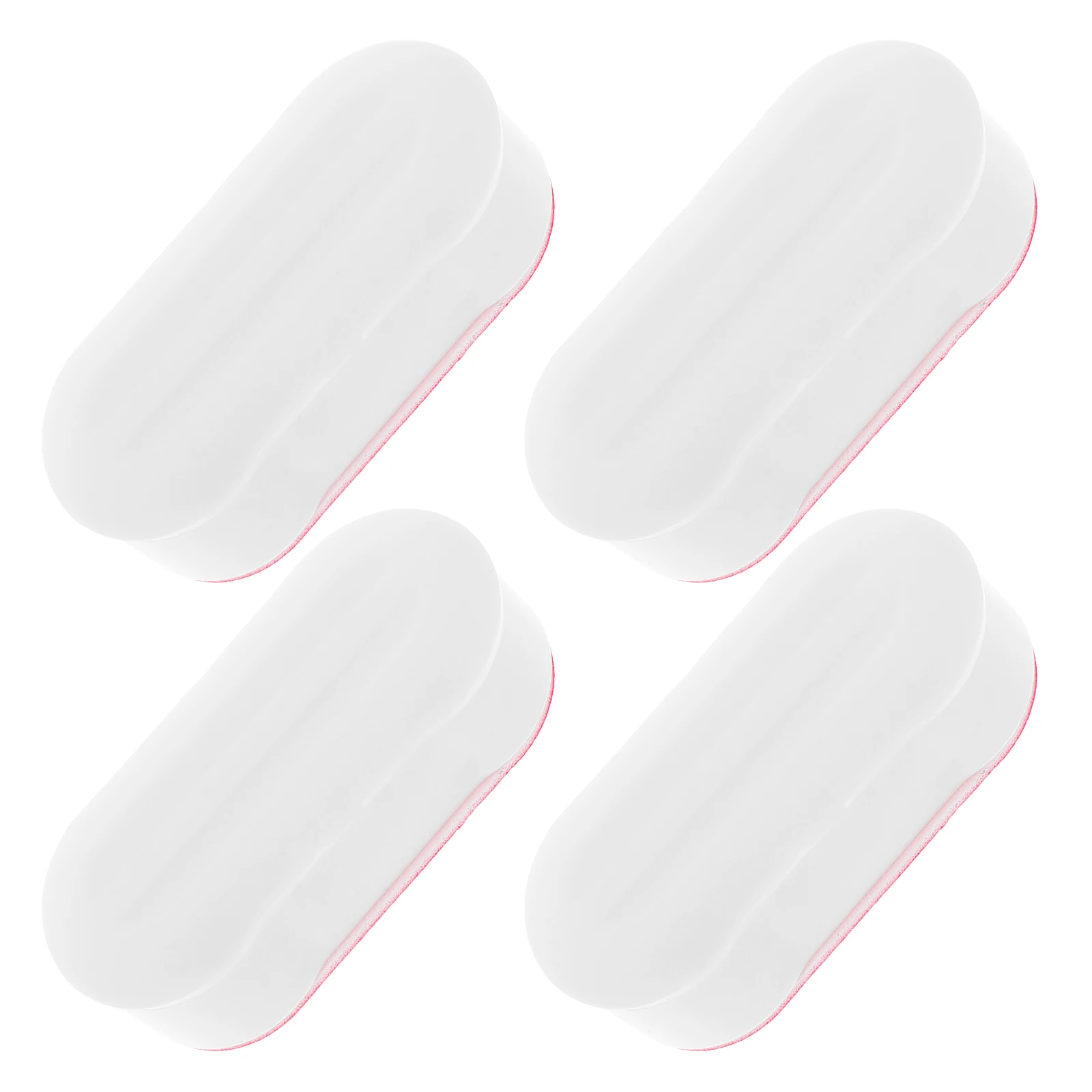 

4pc Toilet Seat Bumpers Replacement Universal Kit Strong Adhesive Durable EVA Cotton Fits Most Models Bathroom Accessories