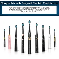 5Pcs Replacement Brush Heads For Fairywill FW-507/508/515/551/917/959/2011/D1/D3/D7/D8 Electric Toothbrush Dupont Bristle head