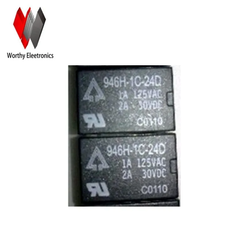 

Free shiping wholesale 10pcs/lot relay 946H-1C-24D