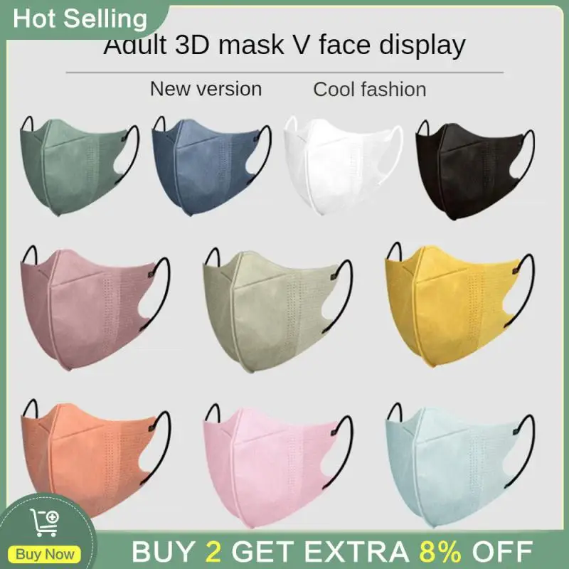 Masks Not Easy To Break Breathable Disposable Masks Fashion Protective Masks Fashionable Meltblown Cloth Protective Mask Thin