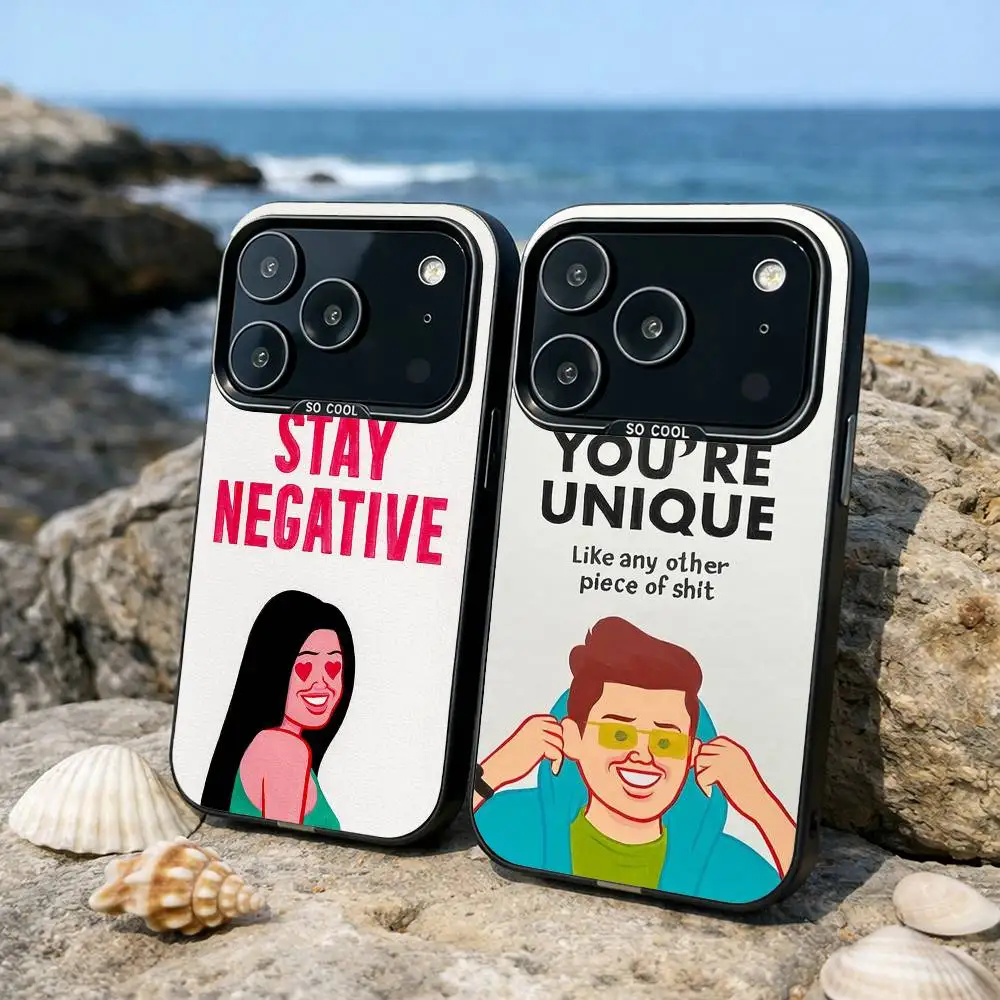 

N-New A-Art Joan Cornella Phone Case For iPhone17 16 15 14 13 12 Pro Max Grey Black Matte Laser Metallic Aurora Funda