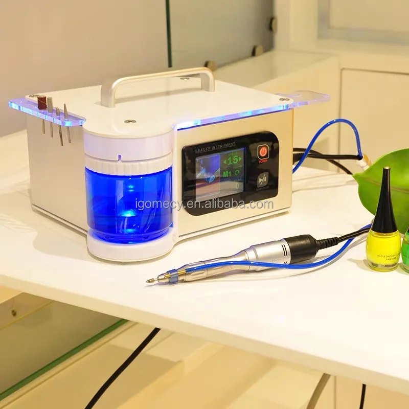 Profesjonalna przenośna elektryczna polerka do paznokci do użytku domowego, 40000 obr./min, urządzenie do usuwania i czyszczenia lakieru hybrydowego.