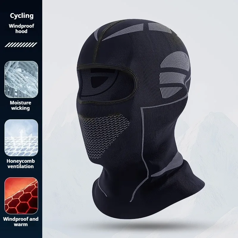 Thermal Windproof Balaclava Face Mask for Men Women, Unisex Ski Mask for Skiing Cycling Motorcycle, Cold-Proof Head Neck Cover