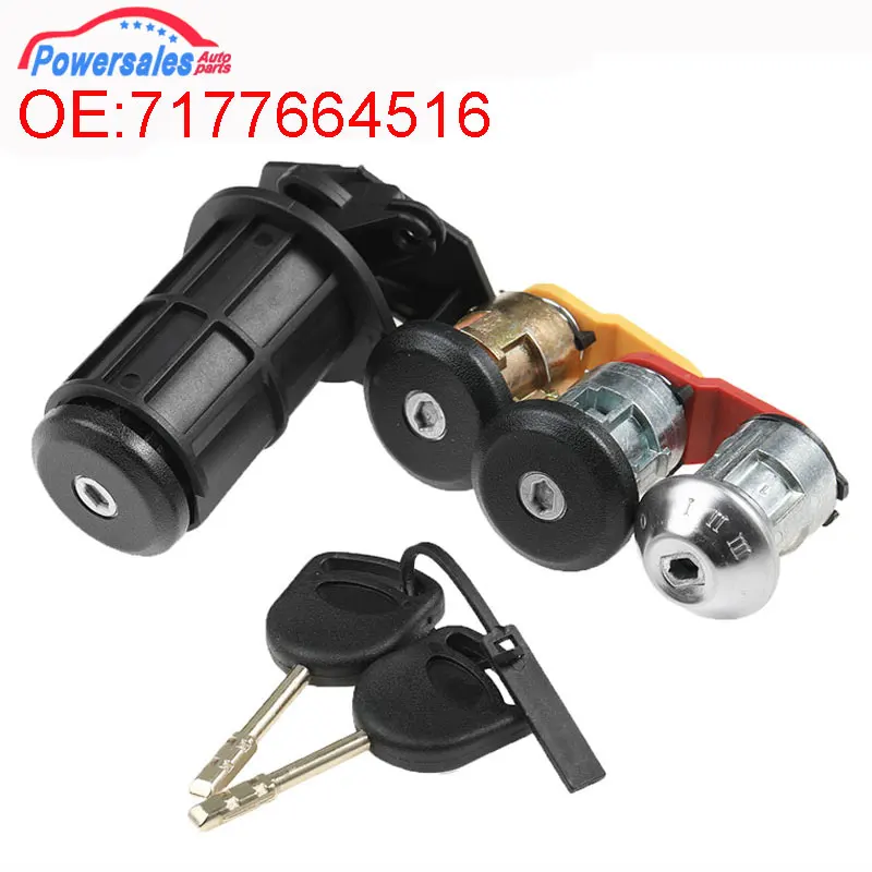 New Door Lock Full Set With 2 Keys For Ford Ka Escort Fiesta 7177664516 Door Lock Core