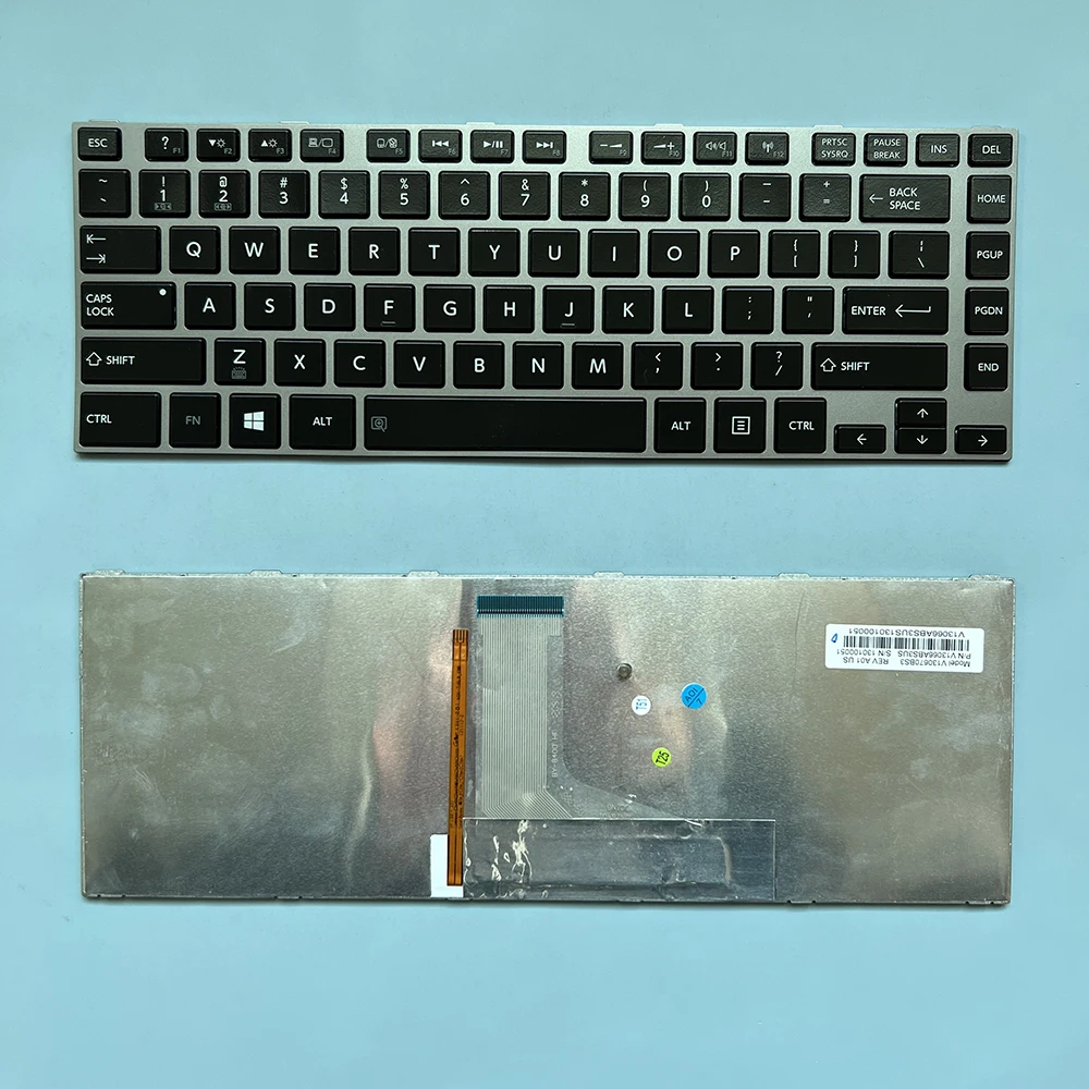 XIN Clavier AMÉRICAIN Pour TOSHIBA SATELLITE L800 L800D L805 L830 L835 L840 L845 P840 P845 C800 C840 C845 M800 M805 Rétroéclairé pour Ordinateur Portable