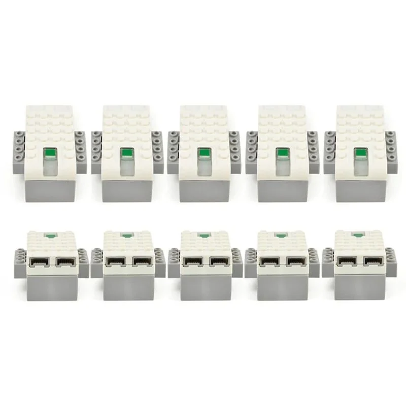 2/3/5Pcs ขายส่ง ower ฟังก์ชั่น Electronics อะไหล่ WeDo 2.0 Smart Hub fit สําหรับ 45300 Core ชุด 45301 19071 คลาสสิกหุ่นยนต์ของเล่น