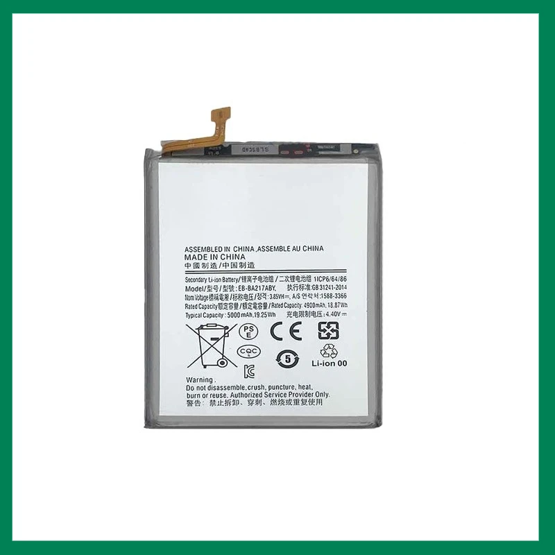 

Safe EB-BA217ABY Battery for Samsung A12 A125 M02 A217 A02 A21s Full Protection System, Stable Performance and Long Service Life