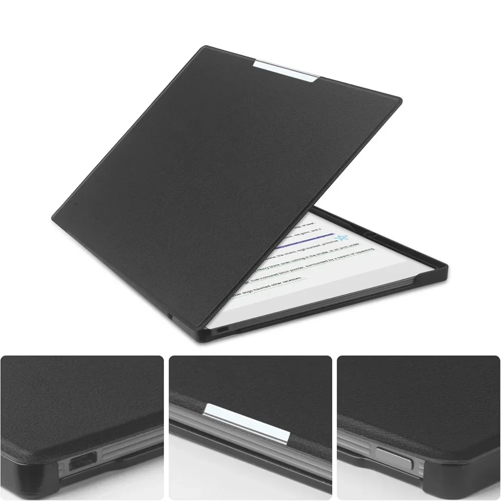 

Slim Flip Book Funda For Remarkable Paper Pro 11.8" (2024) Smart eBook Case Pencil Holder Cover with Hard Back Coque