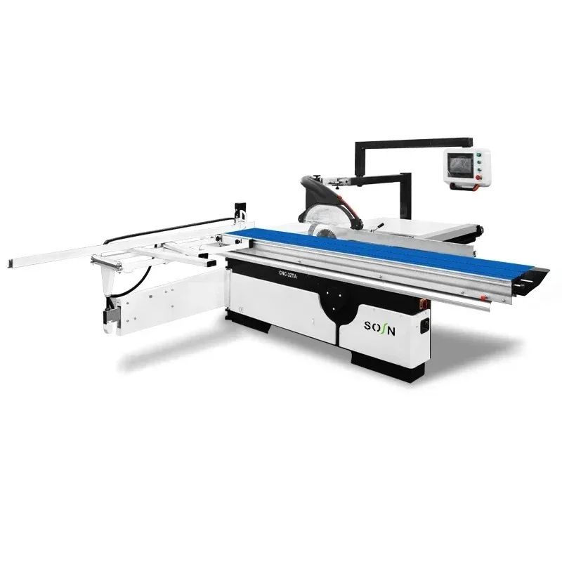 CNC Sliding Saw Fully Automatic Computer Control Wood Cutting Panel Machine for Precision Woodworking
