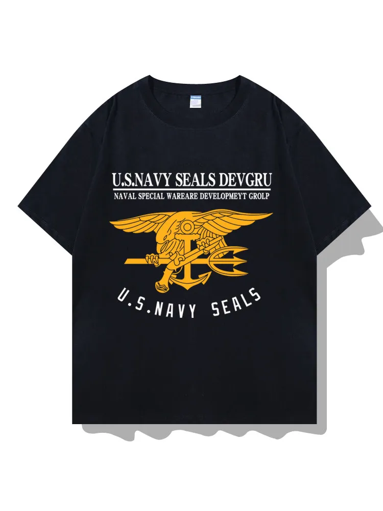 USA FBI Agents - FBI Peripheral Team - Military Fan - Police Fan - Short-sleeved T-shirt - Casual Shirt - Half-sleeved Shirts