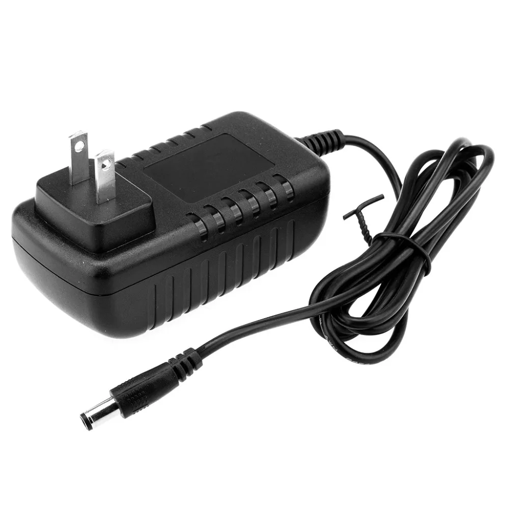 Cargador adaptador de fuente de alimentación de 24V y 1A, 48W, enchufe estadounidense/europeo, CA 100-240V para lámpara de luz LED UV, secador de uñas, brocas para uñas