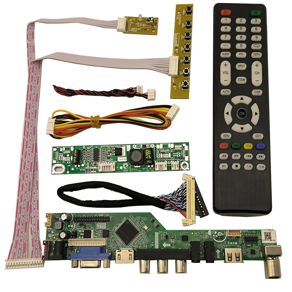 

Monitor Kit LM215WF3-SLC1 LM215WF4-TLG1 LM215WF4-TLE2 TV+HDMI+VGA+USB LCD LED Screen Controller Driver Board 1920X1080 Panel