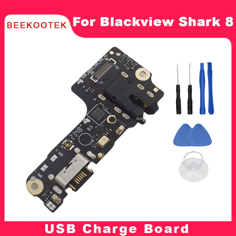 

Новая оригинальная USB-плата Blackview Shark 8, зарядная плата, аксессуары для микрофона для смартфона Blackview Shark 8,