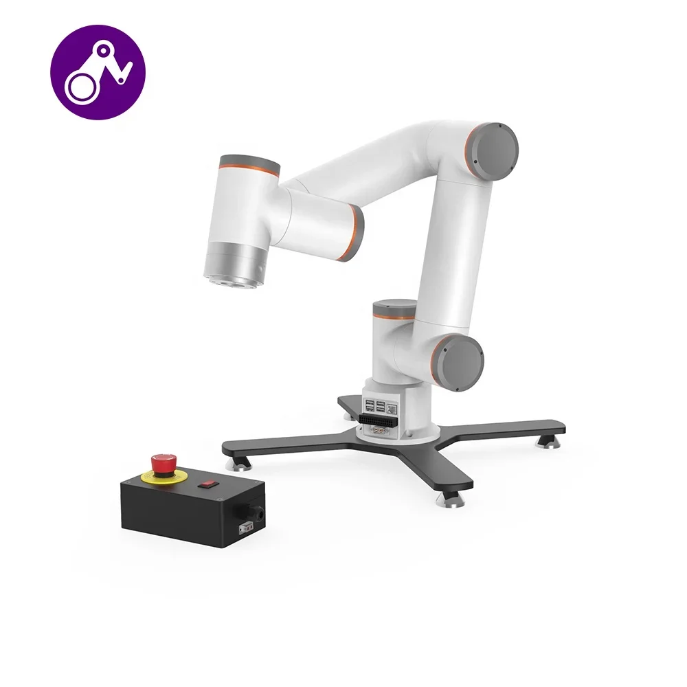 Small Desktop Robot Arm Camera Cobot Robot Arm 3kg Load Collaborative Robot 5kg Payload