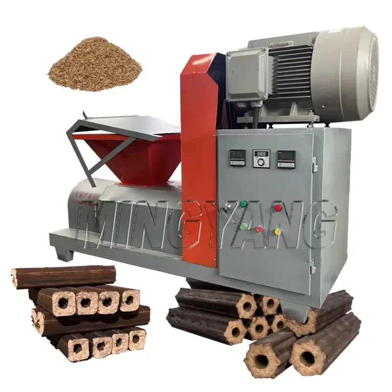 2026 CE Competitive Compressed Wood Sawdust Biomass Tree Leaves Bamboo Briquettes Press Manufacturing Machines Price