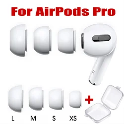 1–3 Paar Silikon-Kopfhörerspitze für Apple AirPods Pro 1 2, rutschfeste Ersatz-Ohrhörer, Ohrzubehör, weiche Silikon-Ohrstöpsel