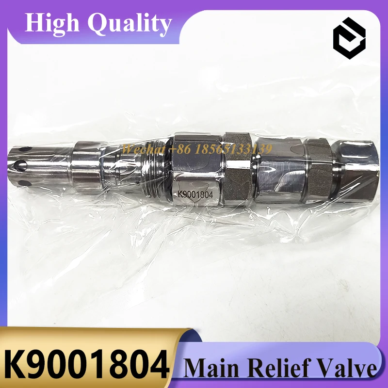 K9001804 Main Relief Valve K9001804 for Doosan Daewoo DX220AF DX225LC DX230LC Excavator