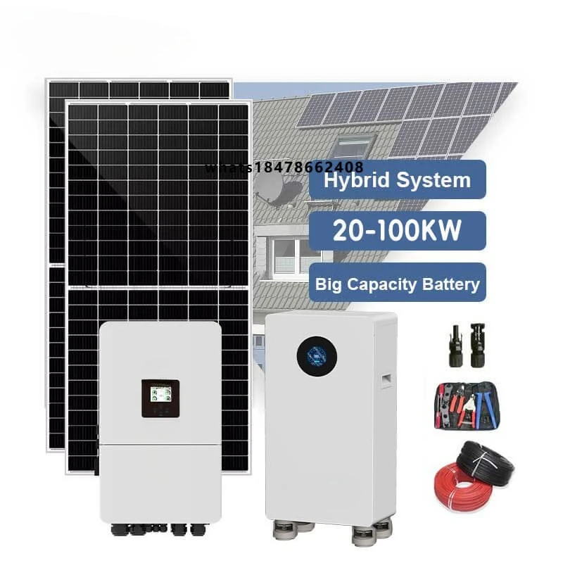 Complete Set Competitive Price Hybrid Solar Panel System 20 Kw 25Kw 30 Kw 50 Kw Home Power Kit Single Phase Solar Energy System
