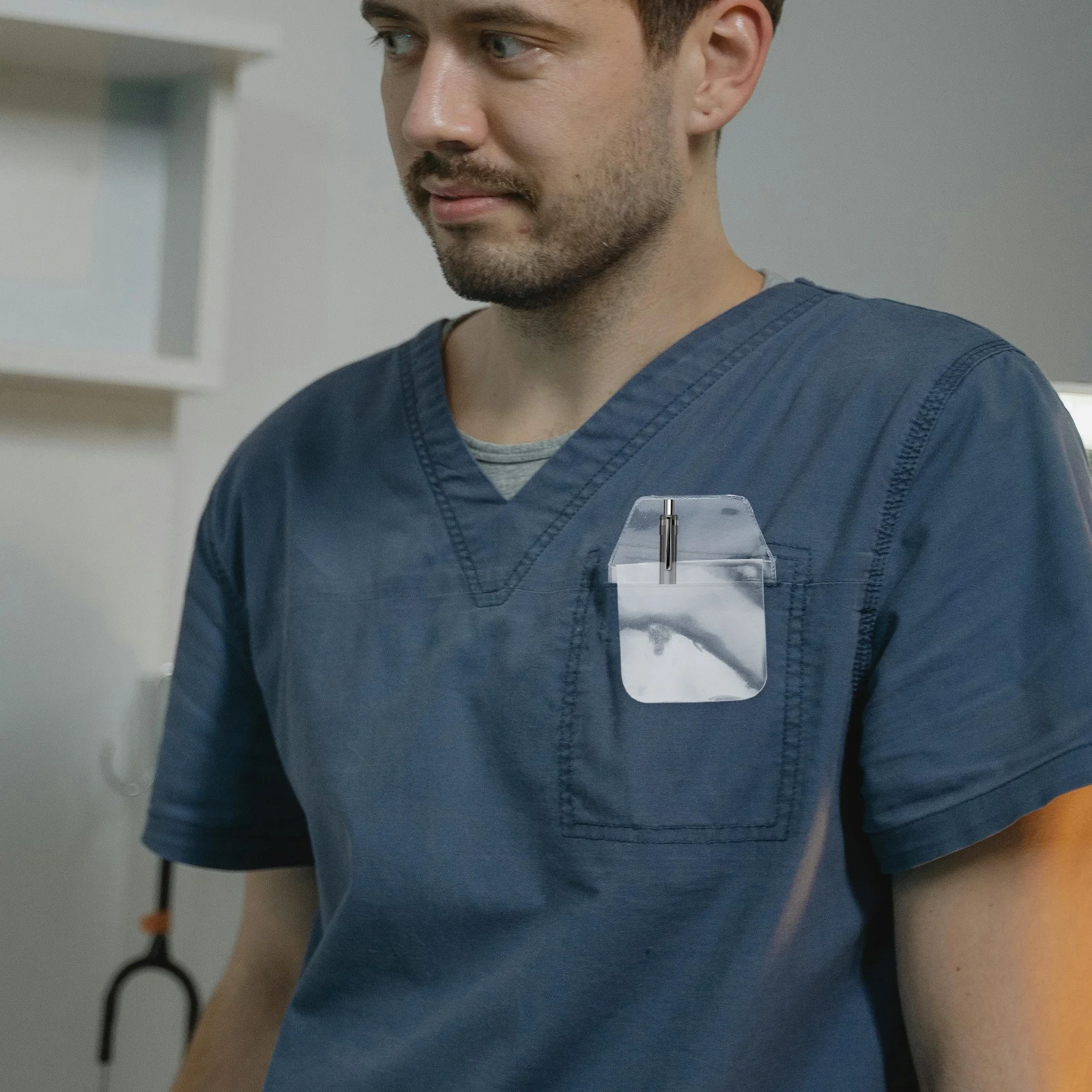 

10 pcs Pvc Waterproof Trapezoid Pencil Bag Leak-Proof Anti-Wear Scratch-Resistant Stationery Organizer For Pens Pencils School