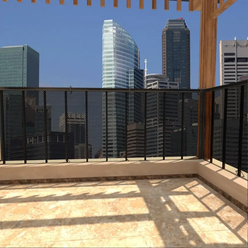 

Small Hole Balcony Protection Net Wear-resistant Anti Fall Garden Fence Mesh Non-fading Non-toxic Children Anti Fall Net Patio