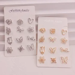 2 Pieces Small Brooch Buckles Geometric Mini Brooch Versatile Collar Fixed Clothes Buckle Pins  Anti Exposure Accessories