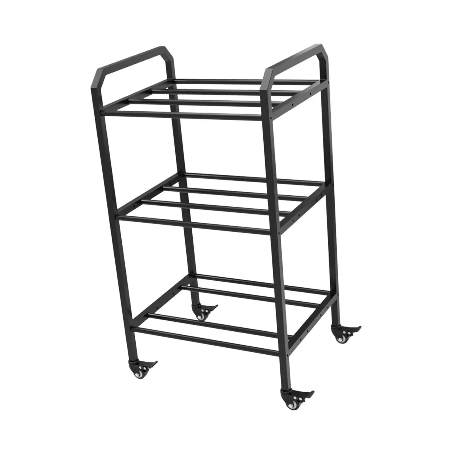 3D Printer Filament Storage Rack with Wheels Rolling Filament Spool Holder for Workshop Garage