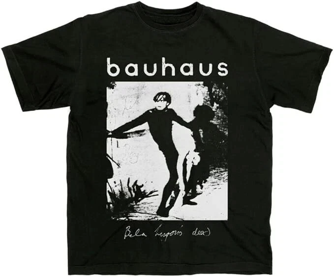 

2026 Bauhaus T-shirt - Bela Lugosi Is Dead -Brand New - Band Tees Size S-4XL High-end Luxury Is for Both Men and Women Top Y2k