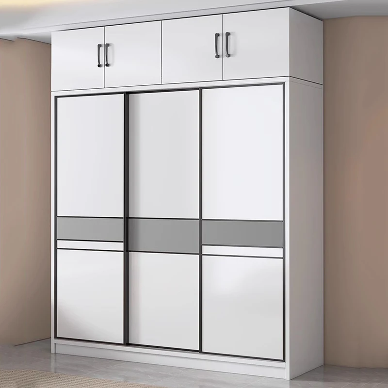 Минималистичный современный шкаф, ящики, полки, органайзер для хранения, перегородки для гардероба, деревянная витрина, ткань, мебель Muebles для комнаты