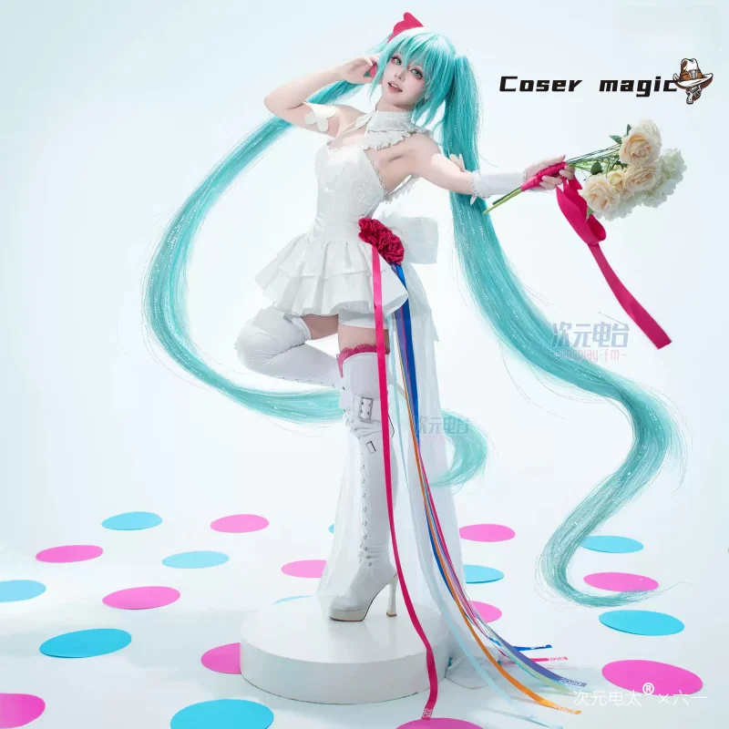 애니메이션 2025 미 코스 키우 섹시 레이싱 드레스 여성용 코스프레 의상 할로윈 의상