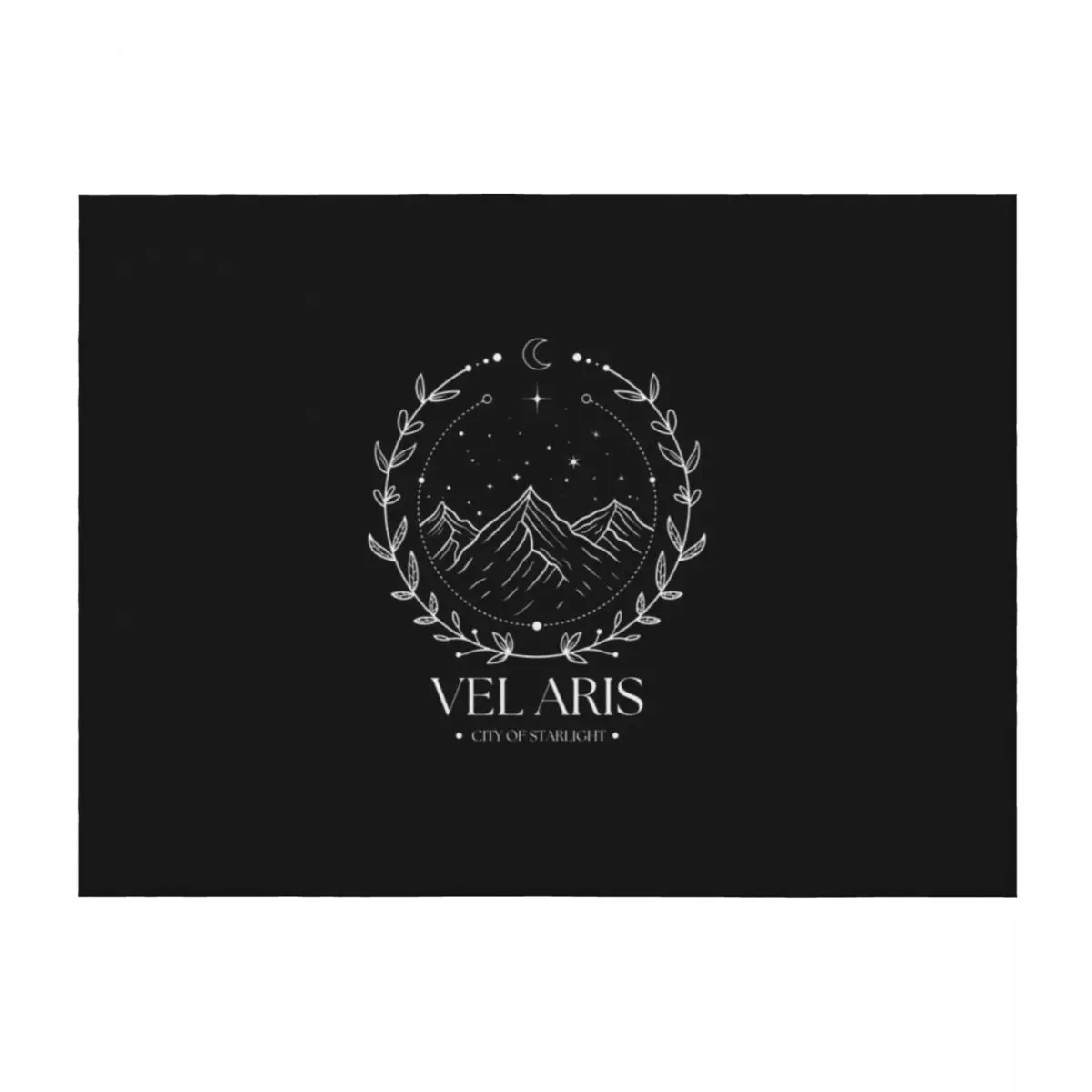 

Velaris Acotar City of Starlight A court of Thorns and Roses T Shirt Throw Blanket For Decorative Sofa Decorative Throw Blankets