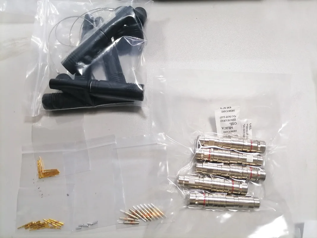 FUW unmontierte Steckerreparatur SMPTE Hybridfaserkabel 3K93C Power Electric Hybrid Connector Cable Assembly