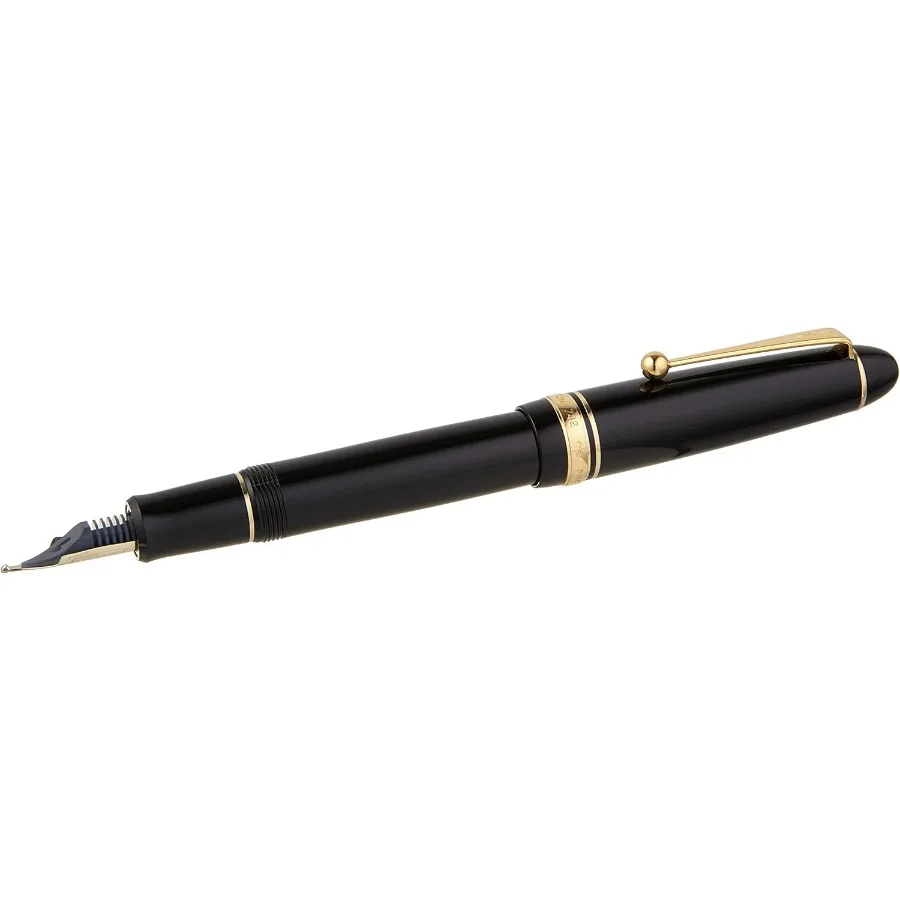 

Fountain Pen Custom 742 Black Body with C-Nib for Elegant Writing and Professional Document Signing Ideal for Daily Use Office