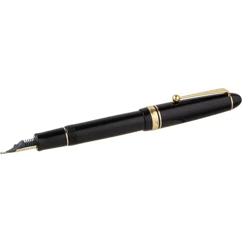 Fountain Pen Custom 742 Black Body with C-Nib for Elegant Writing and Professional Document Signing Ideal for Daily Use Office
