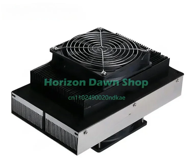 12V semiconductor refrigeration chip cooler, electronic heat sink, dual fans, high-power components, high performance