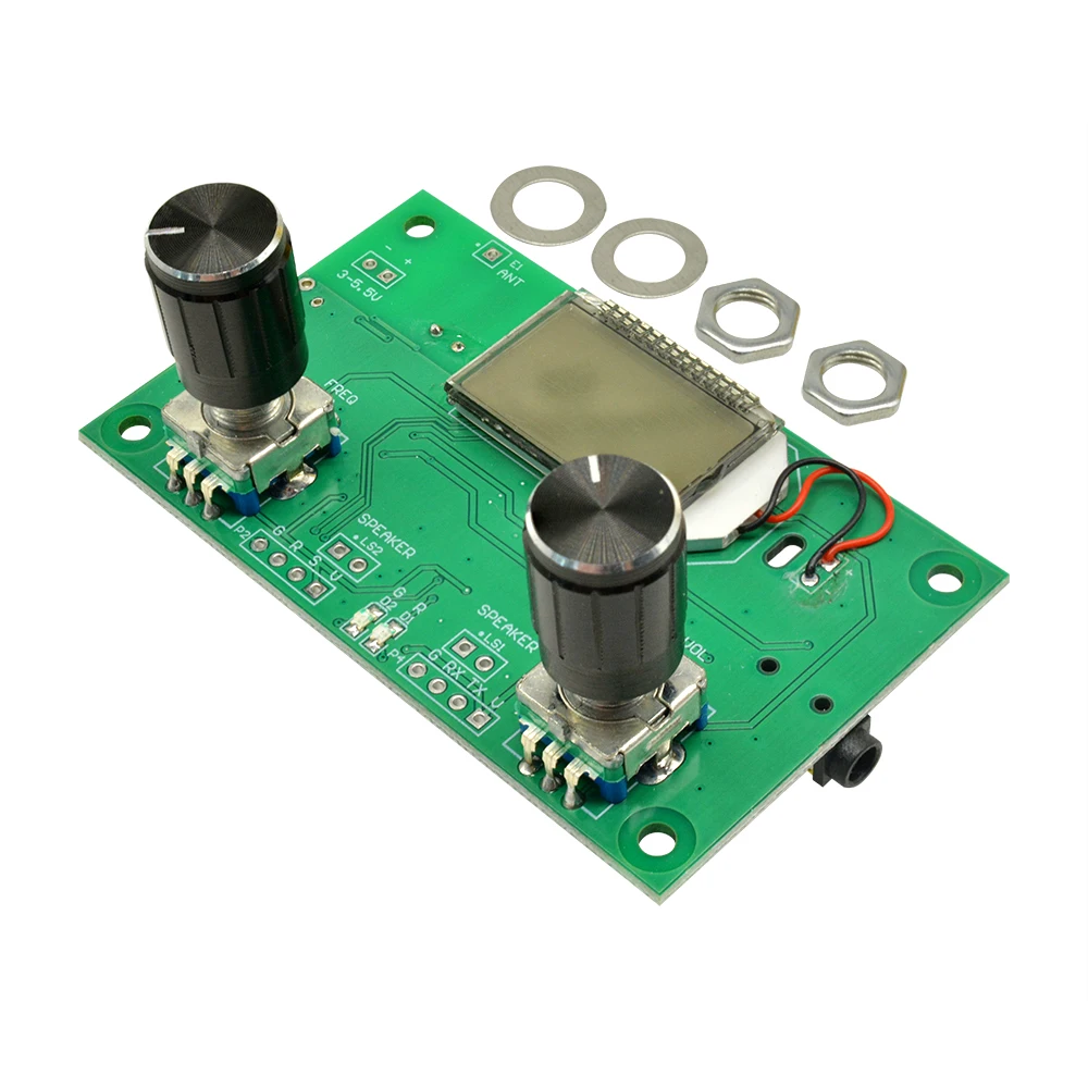 Modulo ricevitore Radio FM 87-108MHz modulazione di frequenza scheda di ricezione Stereo con Display digitale LCD 3-5V DSP PLL
