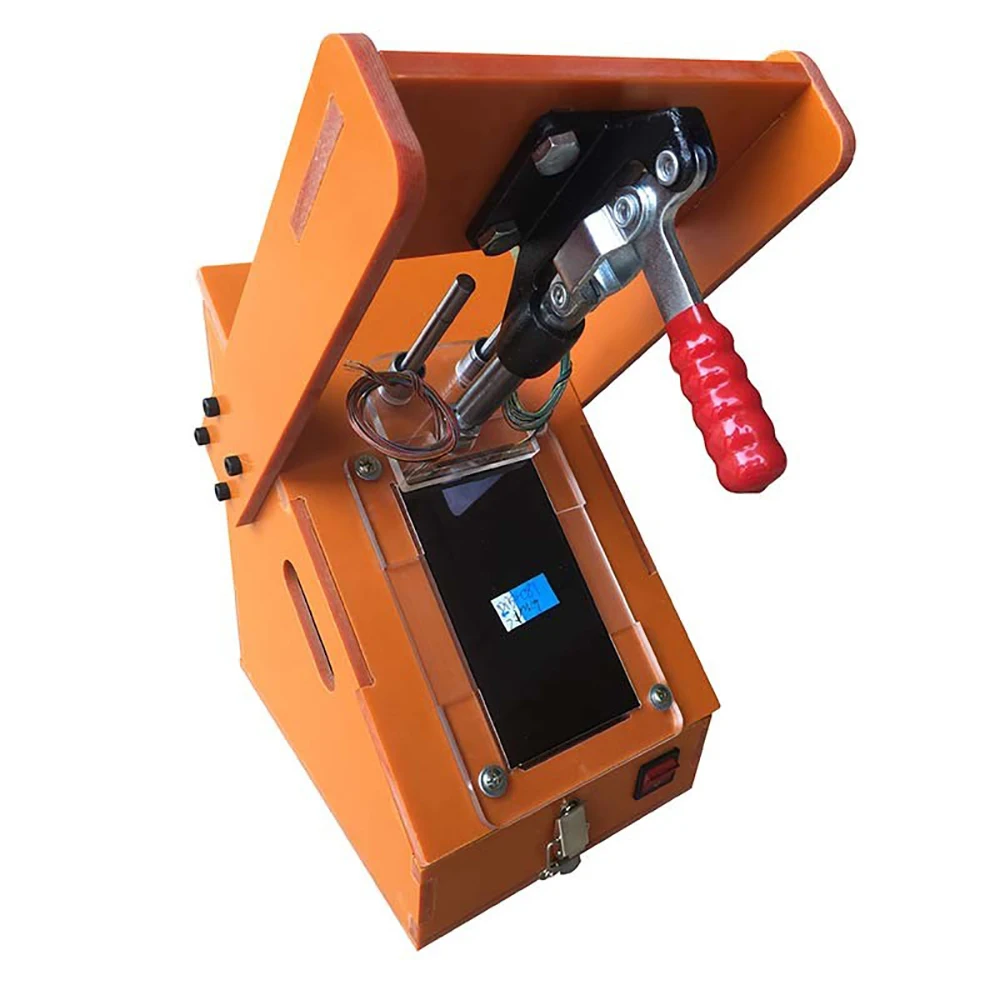 FPC LCD Test Stand, Pneumatic Inspection Fixture 30° Angled Design That Conforms to Human Visual Angles