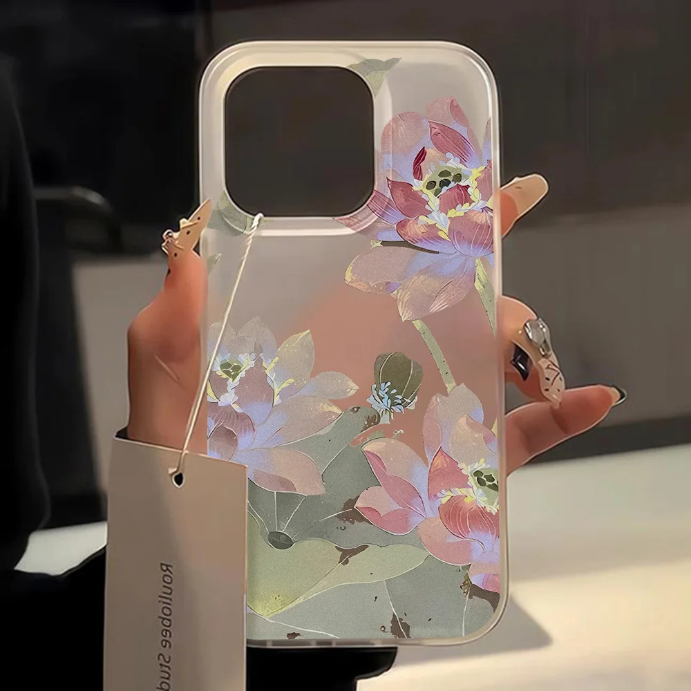 Lightning Phone Case For iPhone 13 Case iPhone 16 Pro 17 14 11 12 15 Pro Max Plus 12 13 Mini Ultra Thin Shockproof Matte Cover