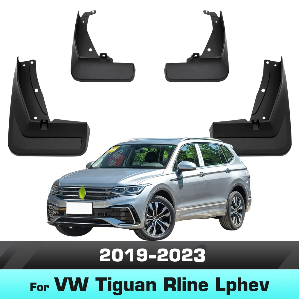 

For Volkswagen VW Tiguan R-line and L-phev 2019 2020 2021 2022 2023 Fender Mudflaps Splash Guards Mudguards Mud Flaps
