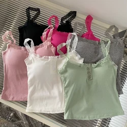 Y2k Women's Tops Backless Crop Top Sleeveless Cute Knitted Tank Top Summer Cropped Vest Female Clothing Sleepwear Tee Shirt