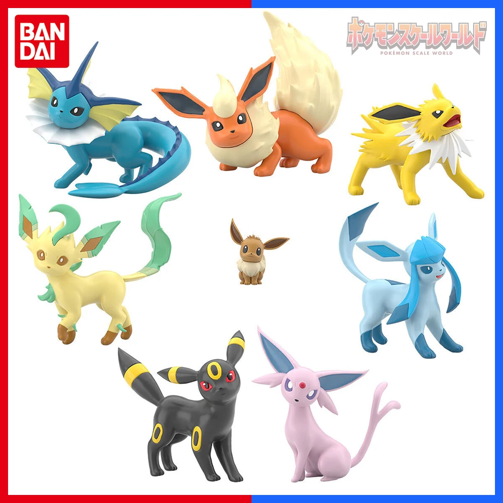 Bandai Candy 1/20 Pokemon Scale World - Raikou, Suicune, Gorylanger, Raguraj, Rayquaza, Caiogre, Groudon - Oryginalne Figurki Anime z PVC