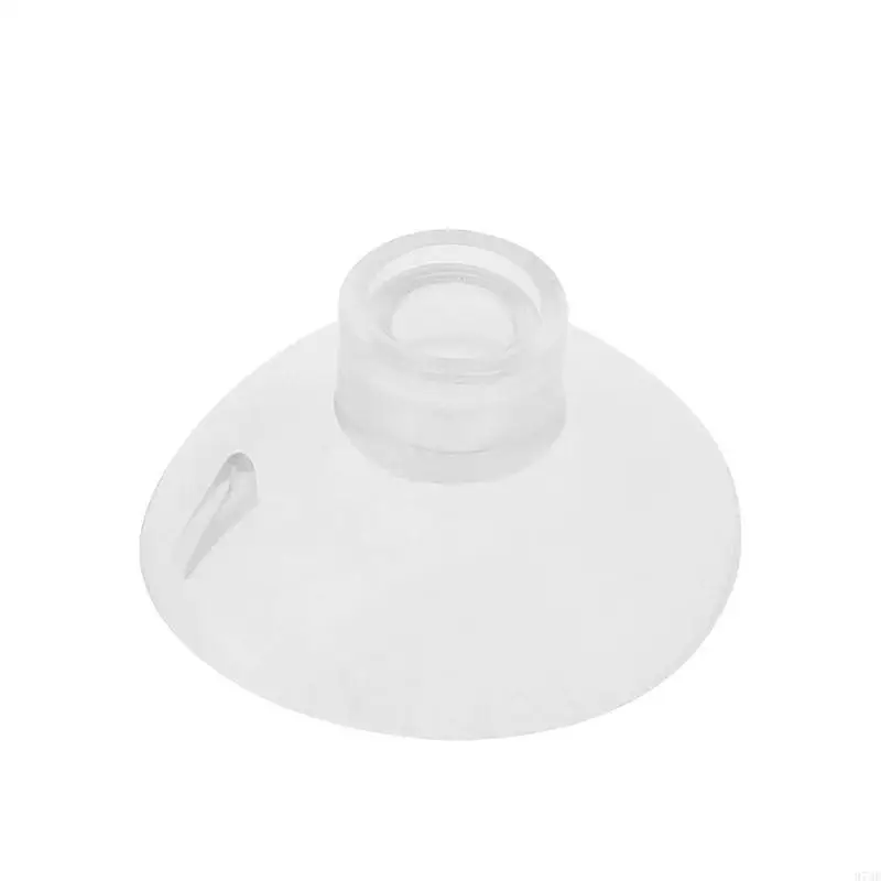97QD Aquarium Fish for Tank Suction Cup Replacement No Clip Sucker Soft Clear Plastic