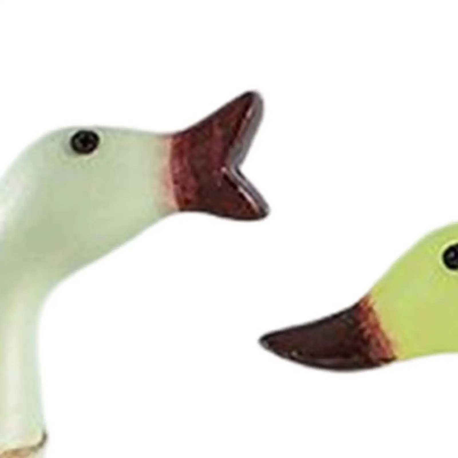 Wooden Duck Statue Duck Figurines for Office NightStand Home Decor Accents Housewarming Wedding Gift