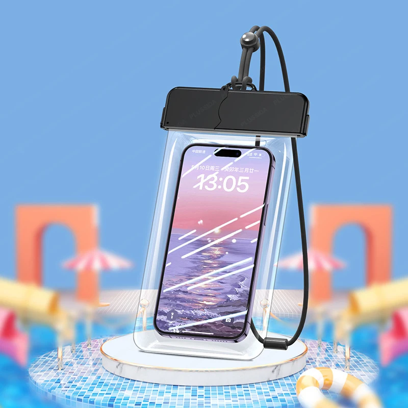 Waterproof Phone Case For iPhone 11 12 13 14 15 Pro Max Samsung S24 Ultra Mobile Phone Coque Cover Dry Bag Case Water Proof Bag