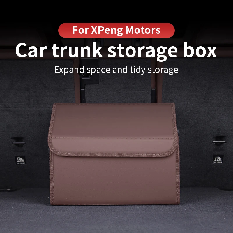 

Подходит для XPeng Motors G6/G9/P7/P7i/L7/L8/L9: Эффективный расширяемый органайзер для багажника автомобиля с пылезащитной крышкой.