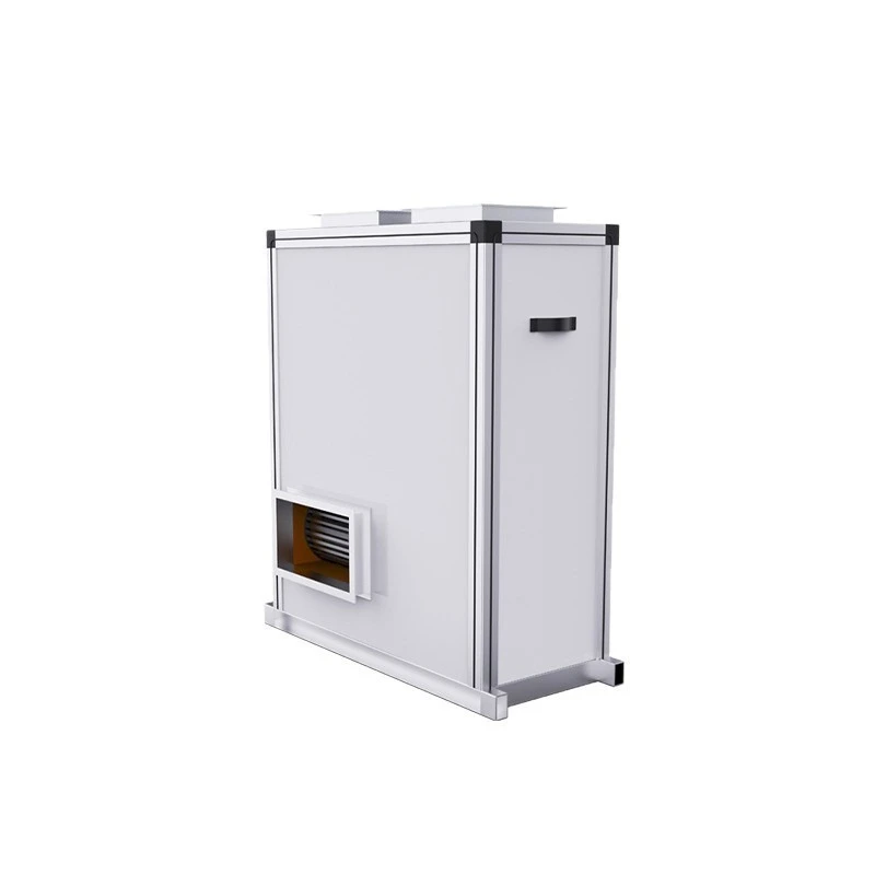 

Vertical full heat switch floor type three-dimensional fresh air unit