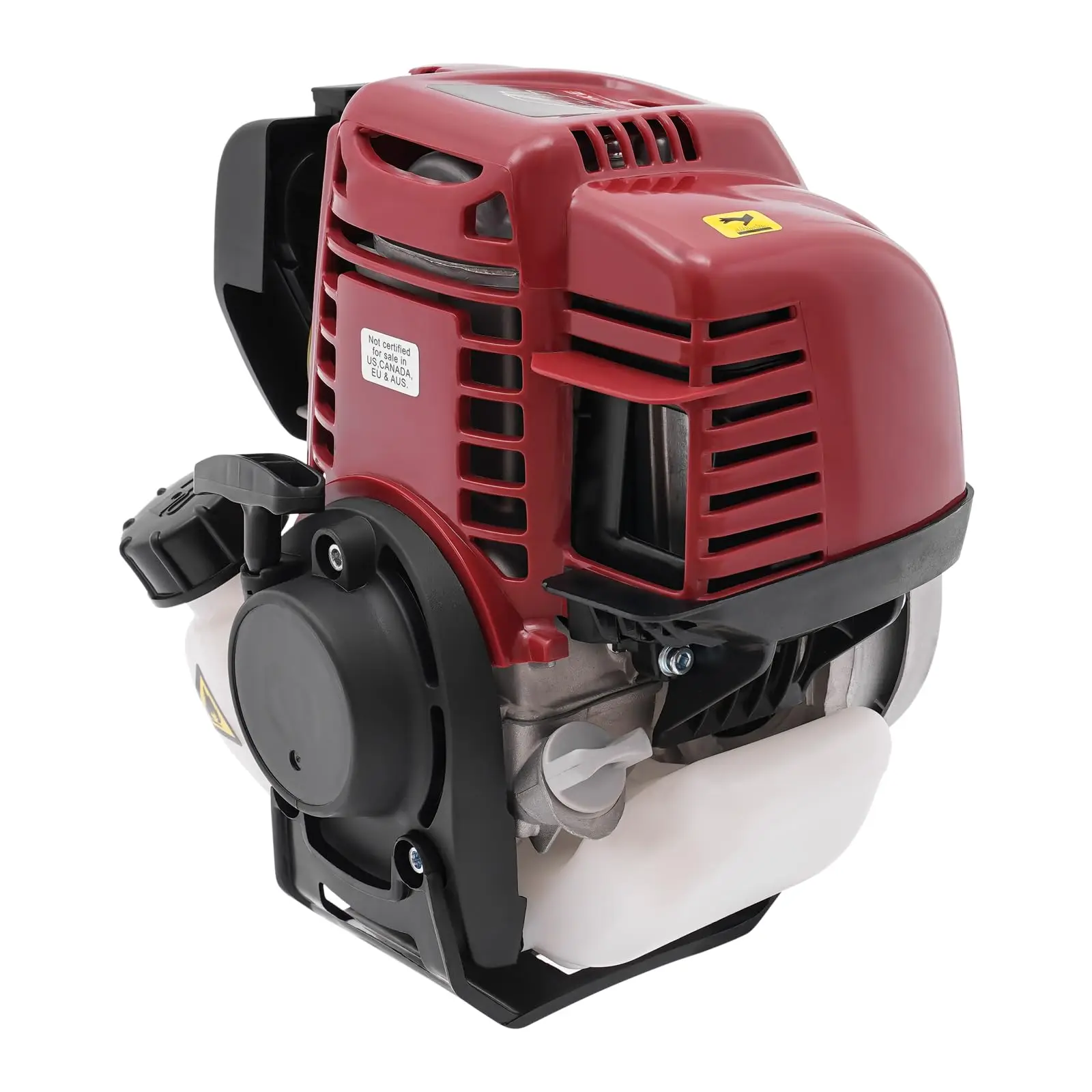 Motor, motor de gasolina de arranque por cuerda de 4 tiempos 1Kw 37,7Cc, motor de 4 tiempos de un solo cilindro para maquinaria de jardín, perforación a tierra y