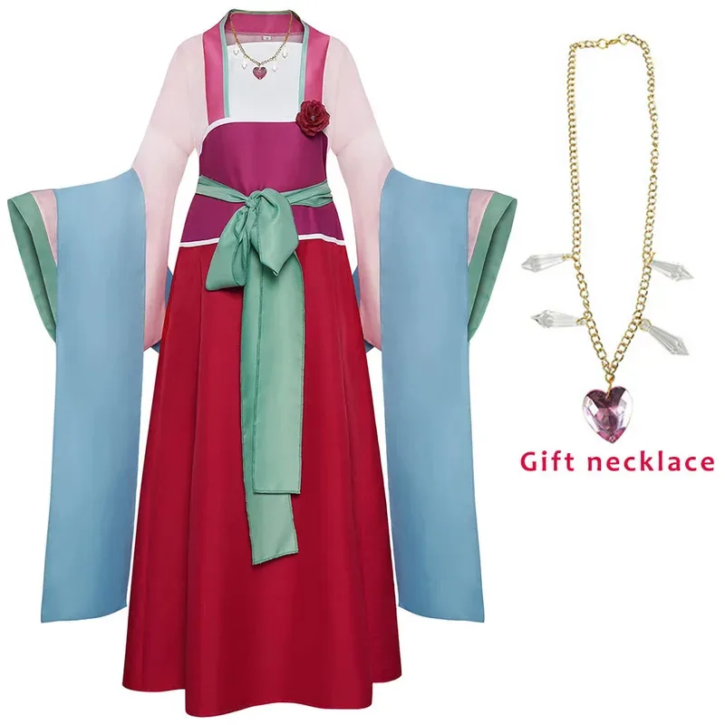 

Maomao Cosplay Costume Wig Anime The Apothecary Diaries Dress Skirt Green Top Kusuriya No Hitorigoto Hairpin Halloween for Women