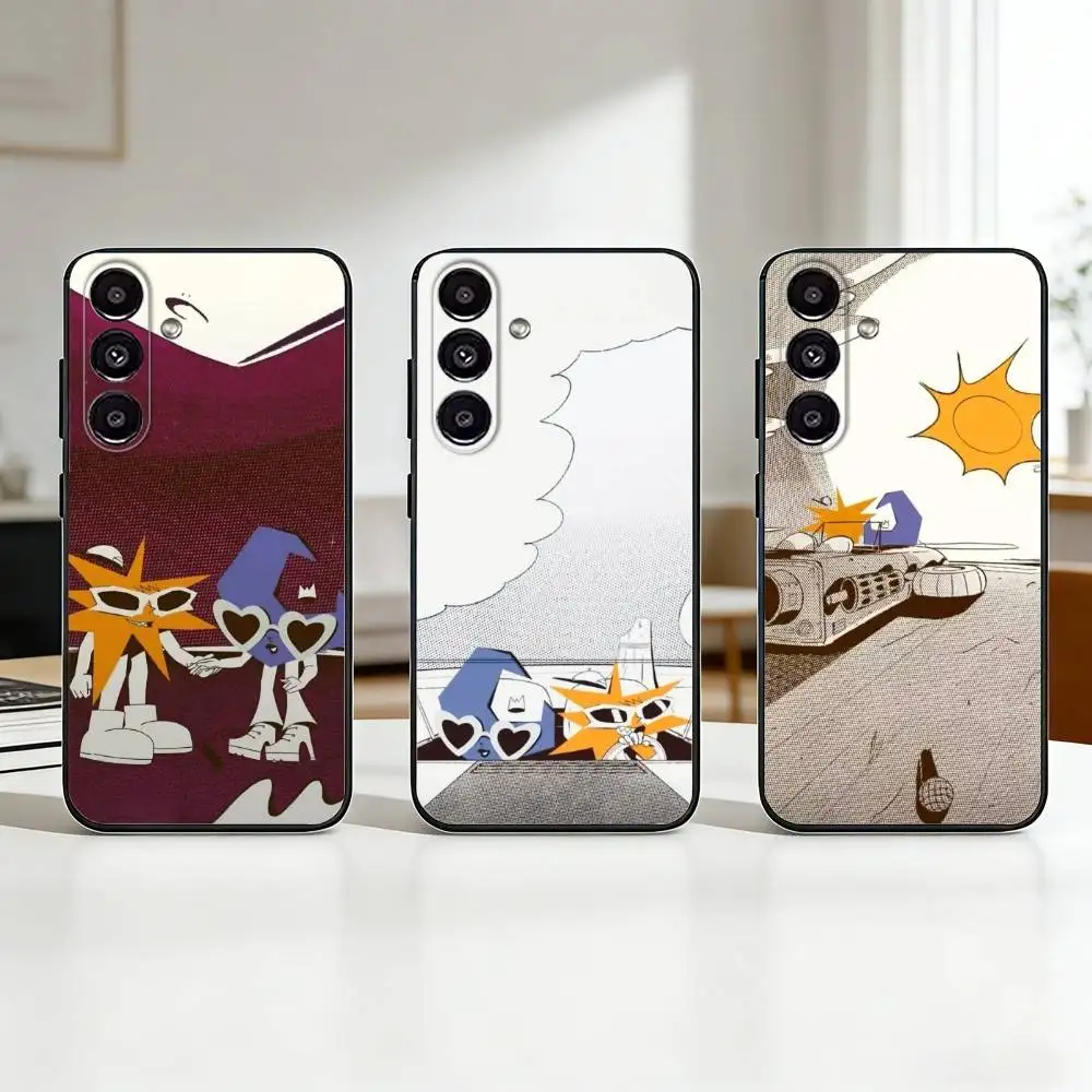 

M-mora estrellaa Phone Case For Samsung Galaxy A13,21s,22,31,32,52,53,71,72,73,Soft Black Cover