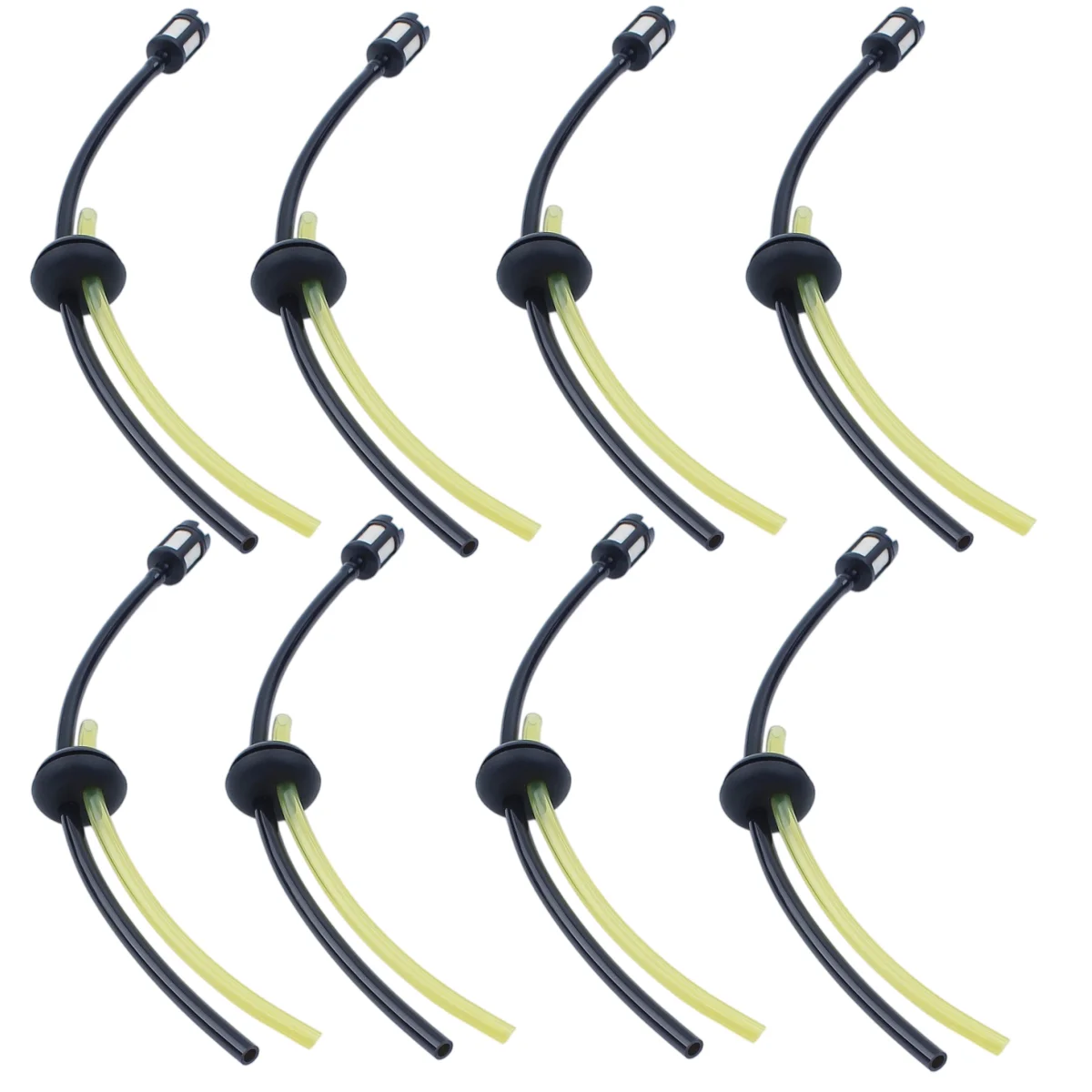 8PCS Fuel Tube Hose Line Grommet For Honda GX31 GX35 GX35NT GX22 GX25 GX25N GX25NT GX25T GX 31 35 35NT 22 25 25N 25NT 25T
