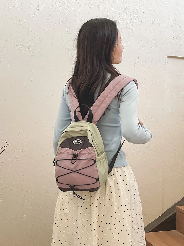 

2024 New Small ex Bapa Lightweight Multi-use Outdoor Travel Bag Faionable Brand Bookbag Soft oulder Straps